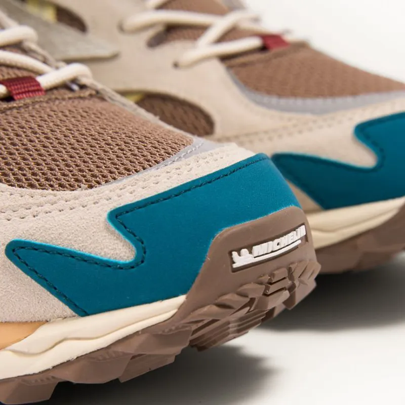 Mizuno Wave Mujin TL - Fossil/Snow White/Summer Sand-4