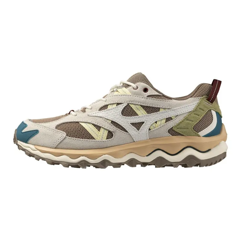 Mizuno Wave Mujin TL - Fossil/Snow White/Summer Sand