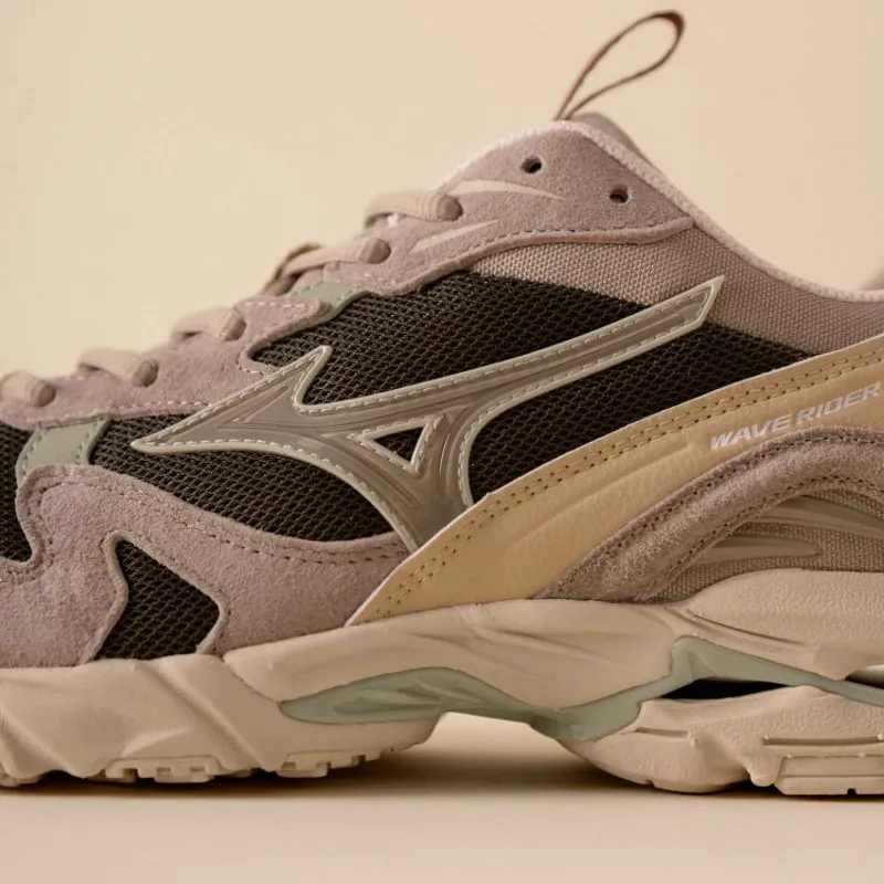 Mizuno Wave Rider 10 Premium - Beluga/Vintage Khaki/Mojave Desert-3