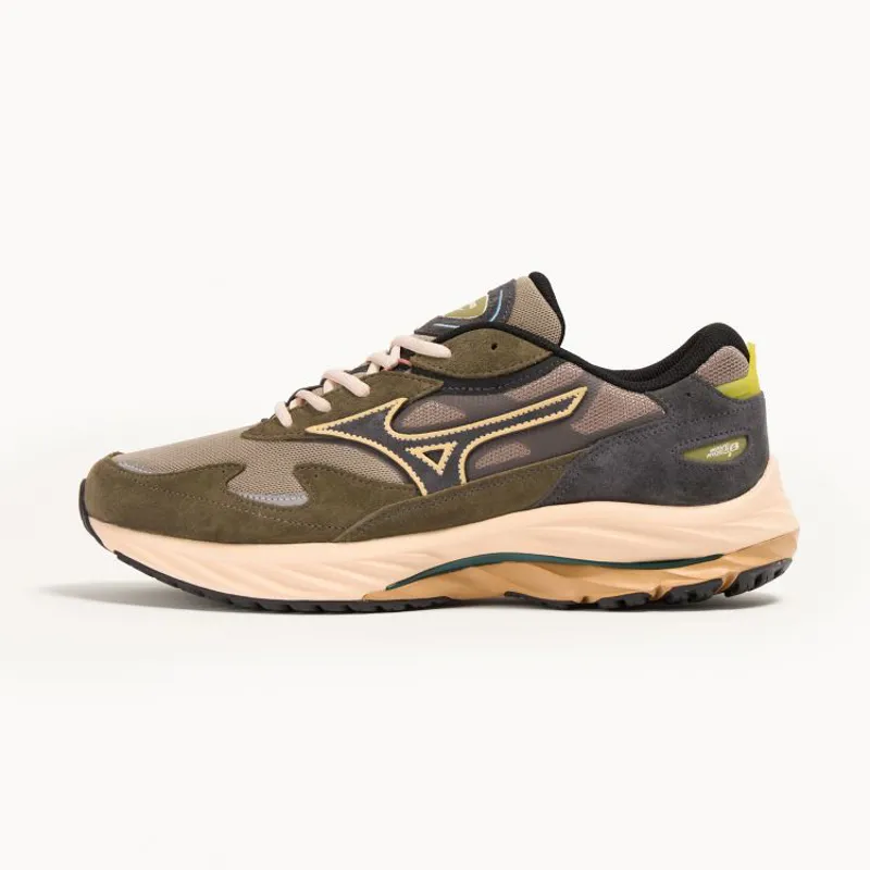 Mizuno Wave Rider Beta - Vintage Khaki/Black Sand/Grape