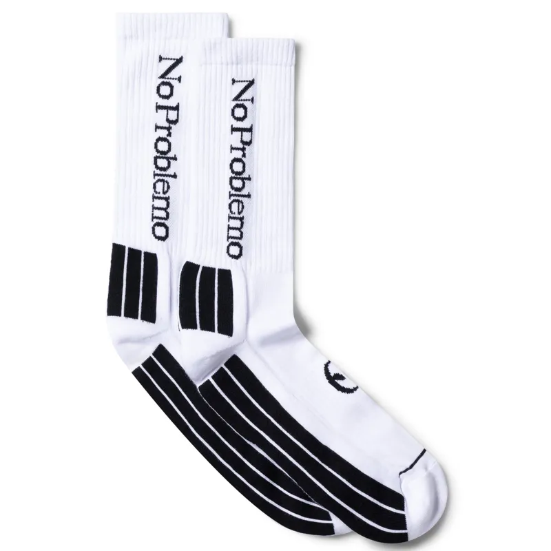 No Problemo No Problemo Socks - White-1