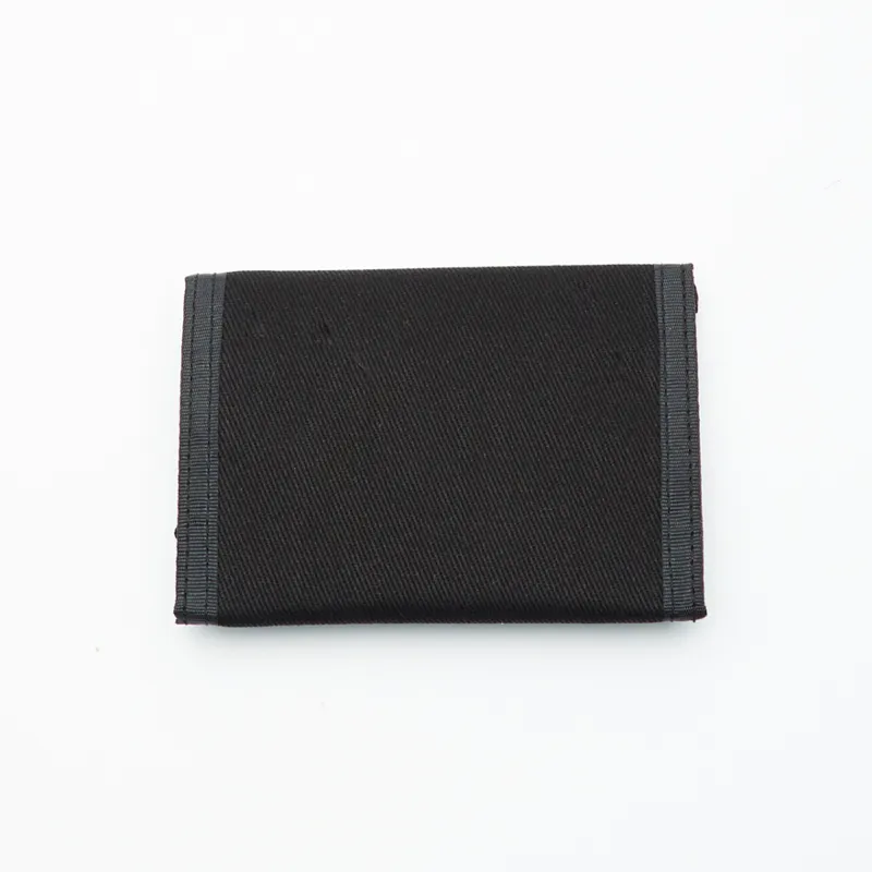 OBEY Block Tri Fold Wallet - Black-1