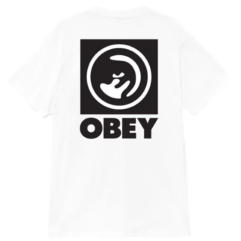 OBEY Bold Eye T-Shirt - White-1