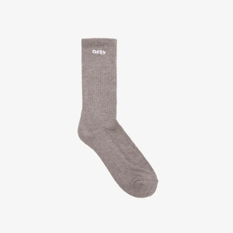 OBEY Bold Socks - Ash Grey