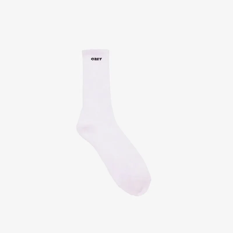 OBEY Bold Socks - White