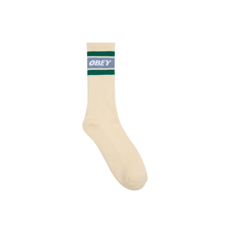 OBEY Cooper II Socks - Unbleached/Ashleigh Blue