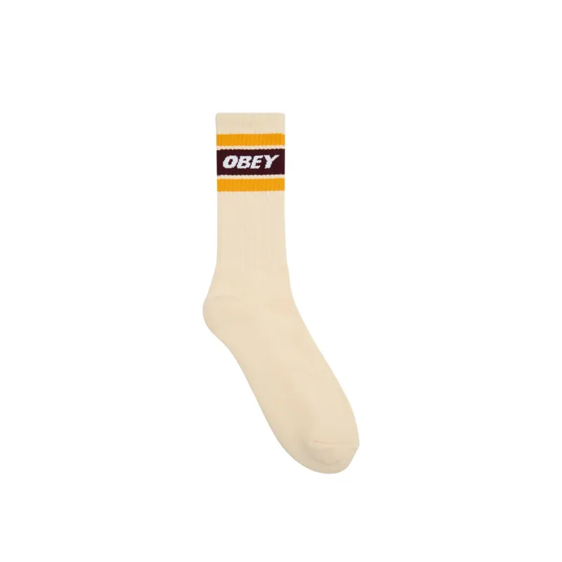 OBEY Cooper II Socks - Unbleached/Zinfandel