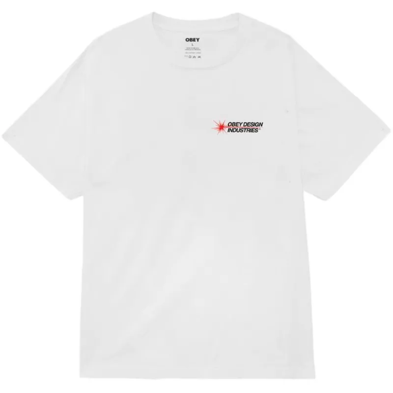 OBEY Design Industries T-Shirt - Pigment Vintage White