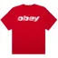 OBEY Diffusion T-Shirt - Pigment Fiery Red