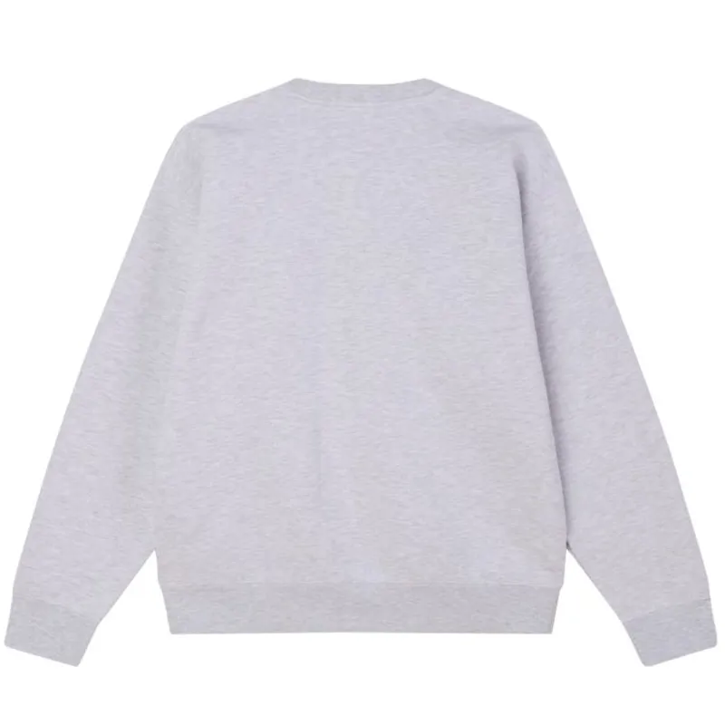 OBEY Digable Crew Sweat - Ash Grey-1