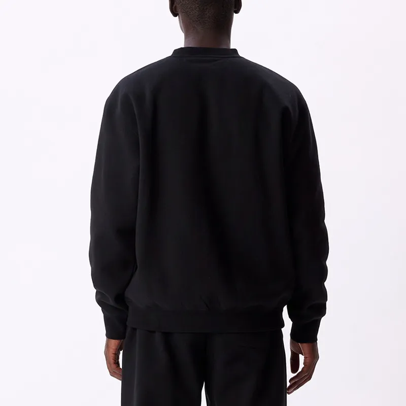 OBEY Established Works Eyes Crew - Black-2