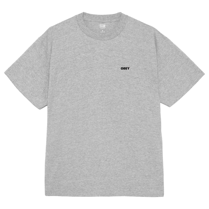 OBEY Eyes Open T-Shirt - Heather Grey