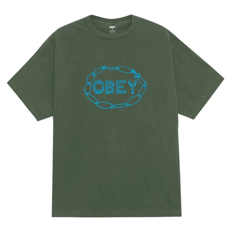 OBEY Gaze T-Shirt - Pigment Bronze Green