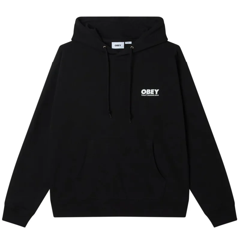 OBEY Global Systems Hoodie - Black
