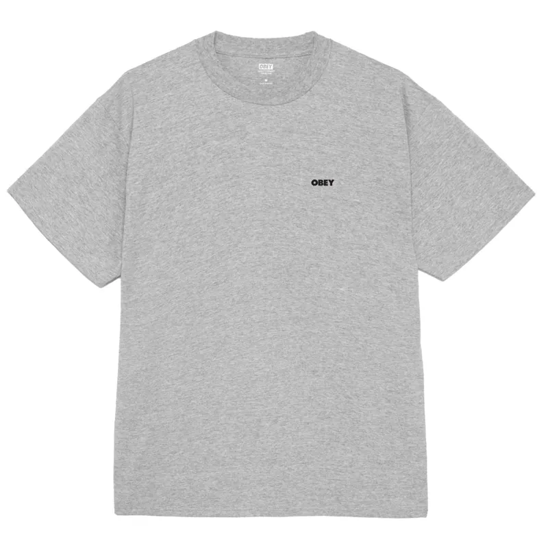 OBEY Icon 89 T-Shirt - Heather Grey
