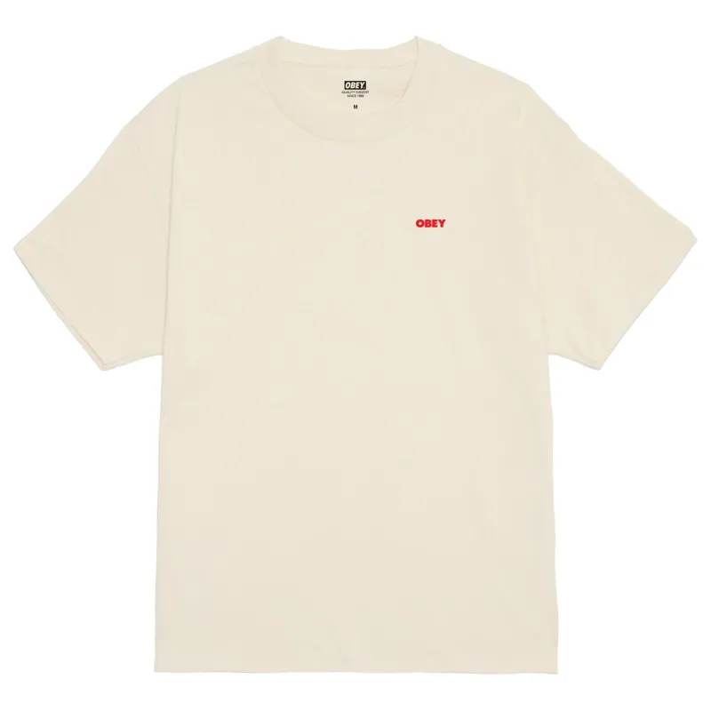 OBEY Love In A Void T-Shirt - Cream