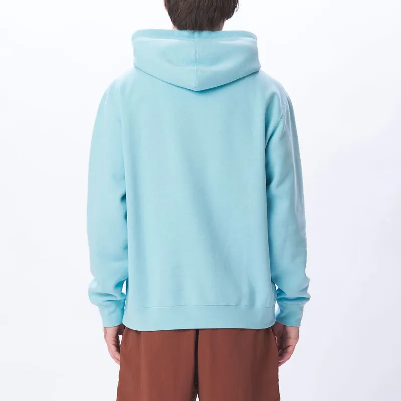 OBEY Lowercase Hoodie - Sky Blue-2