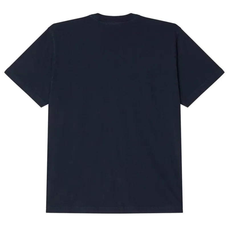 OBEY Lowercase Pigment T-Shirt - Pigment Dark Navy-1