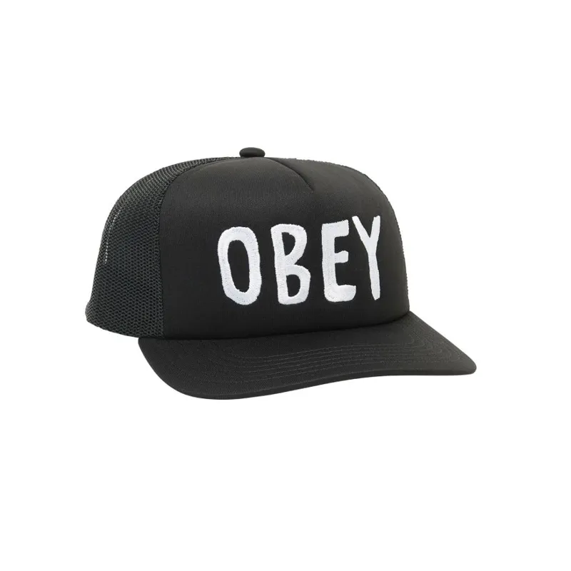 Obey Origins Trucker Black
