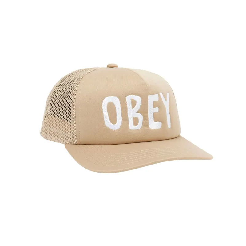 Obey Origins Trucker - Irish Cream