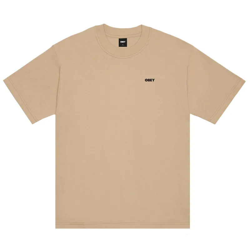 OBEY Quarter Eye Icon T-Shirt - Sand-1