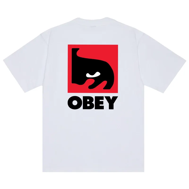 OBEY Quarter Eye Icon T-Shirt - White