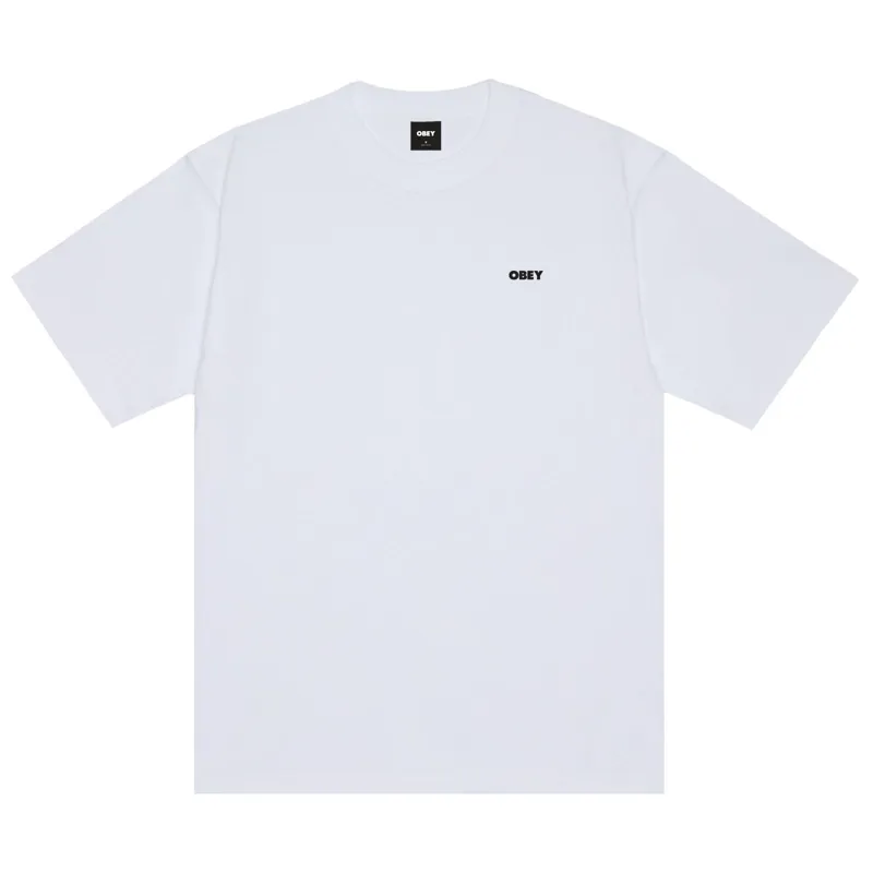 OBEY Quarter Eye Icon T-Shirt - White-1