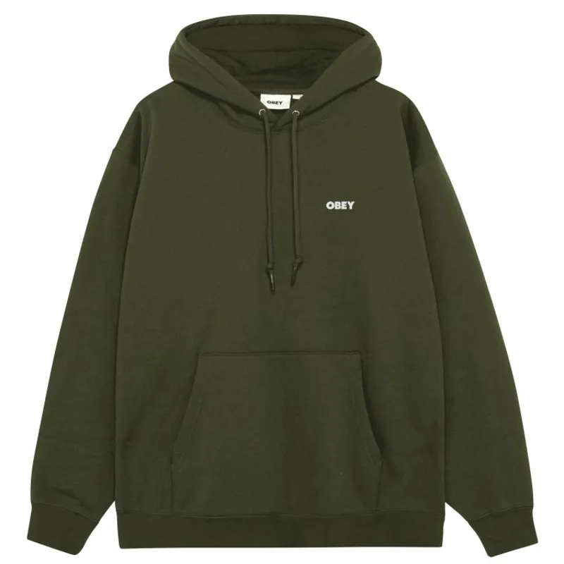 OBEY Quarter Icon Hoodie - Deep Lichen