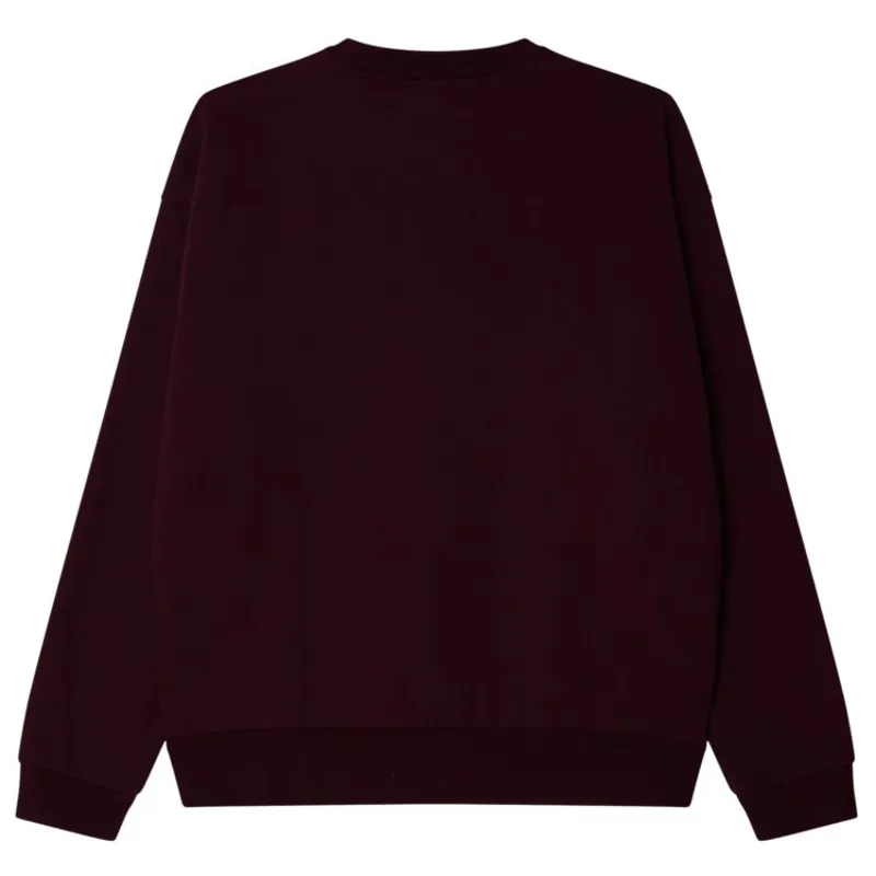 OBEY Tenor Extra Heavy Crew Sweat - Winetasting-1