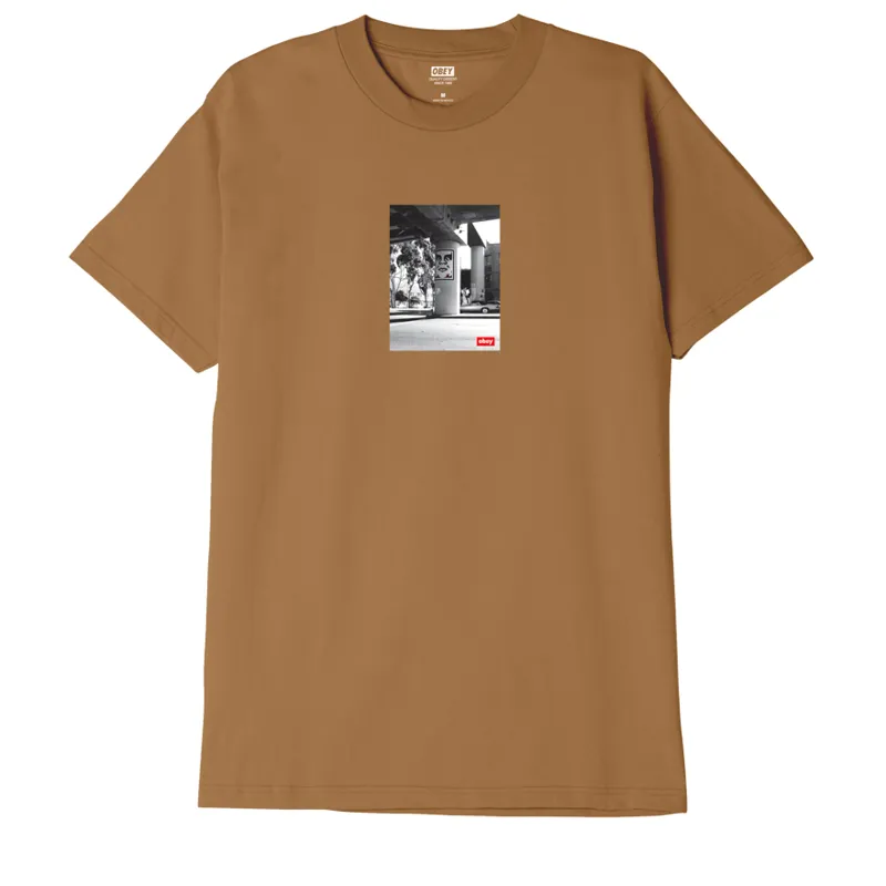 OBEY Urban Renewal T-Shirt - Brown Sugar