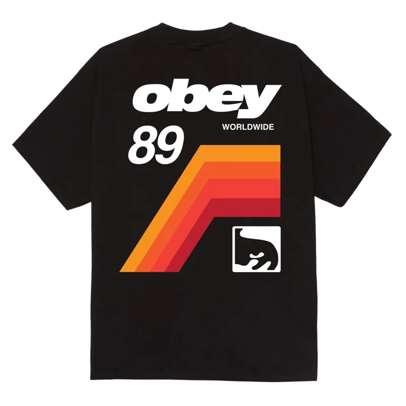 OBEY VHS T-Shirt - Black
