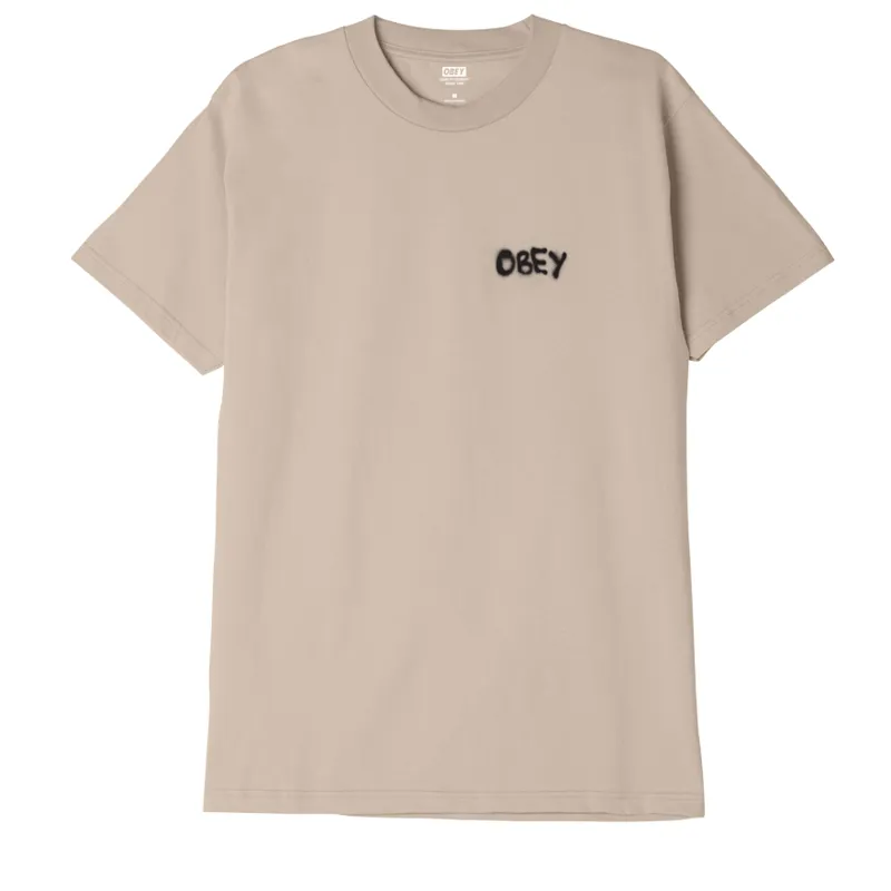 OBEY Visual Design Studio T-Shirt - Sand
