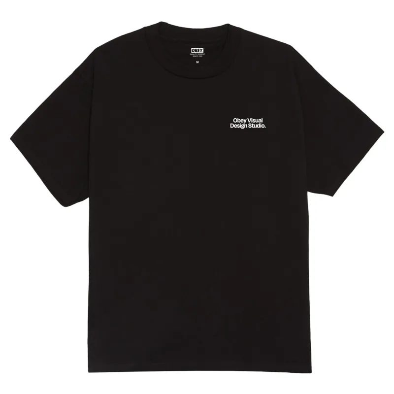 OBEY Visual Design Studio T-Shirt - Black