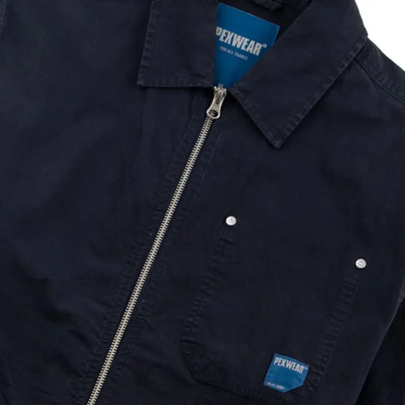 Pexwear Mechanics Jacket Ripstop - Blue Black-2