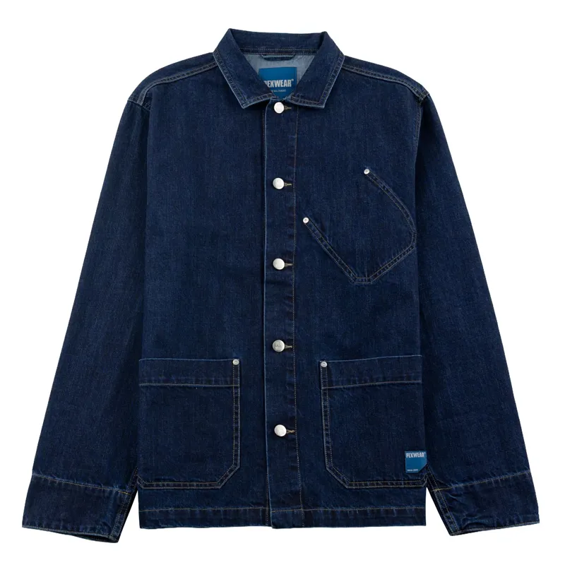 Pexwear Tradesman Jacket Denim - Indigo Blue