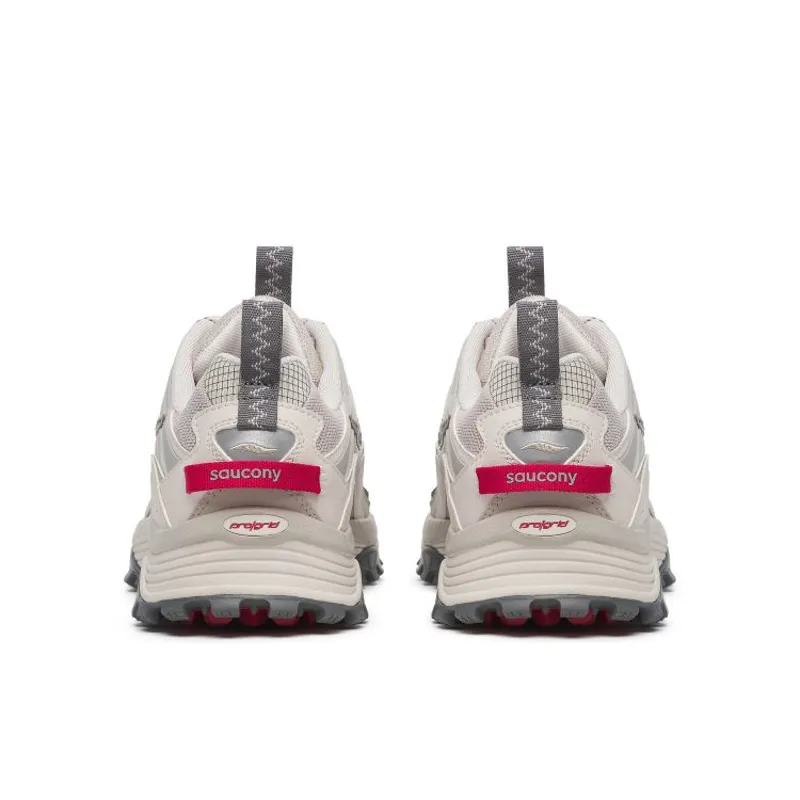Saucony Grid Aura X - Dove/Red-3
