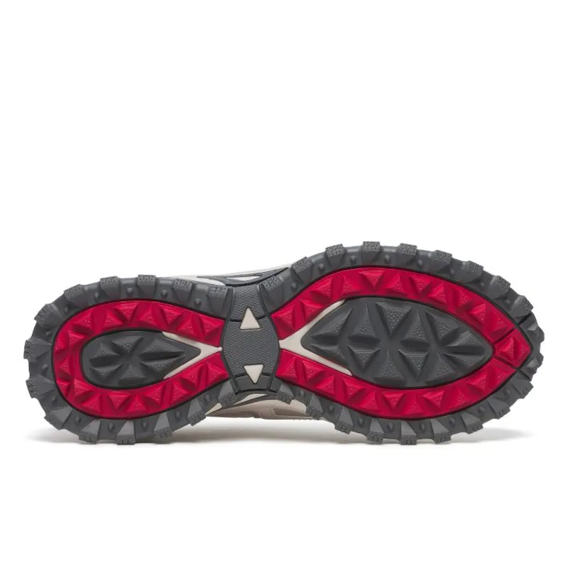Saucony Grid Aura X - Dove/Red-5