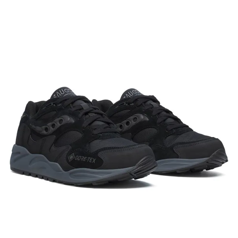 Saucony Grid Shadow 2 GTX - Black/Black-1