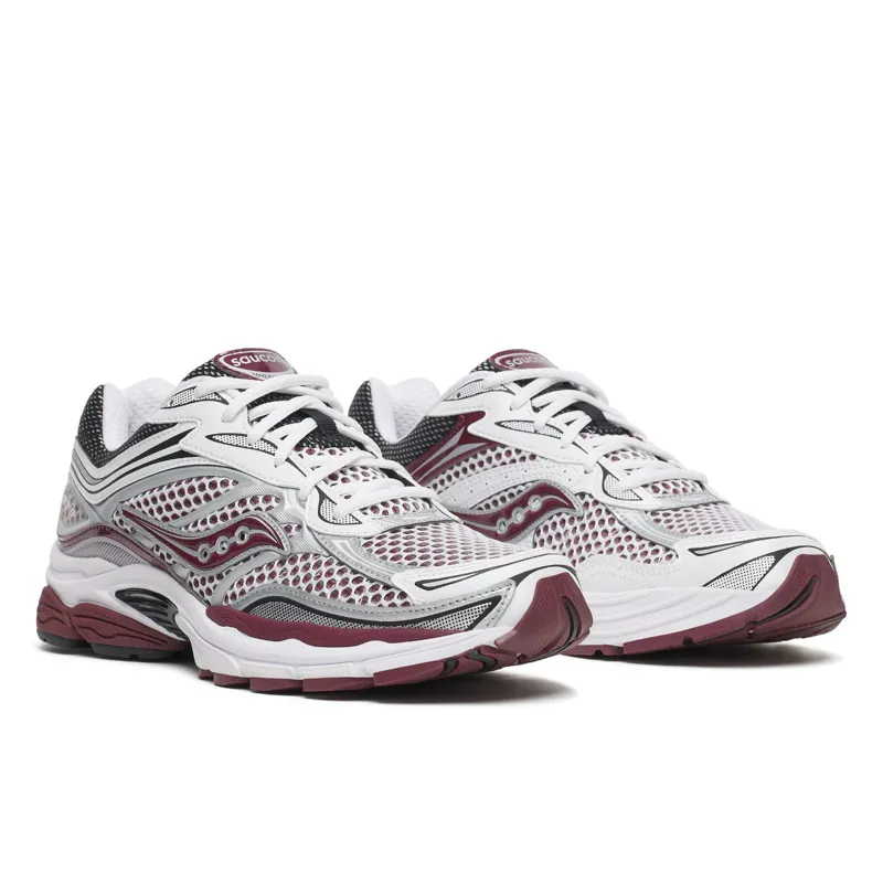 Saucony Progrid Omni 9 OG - White/Maroon-1