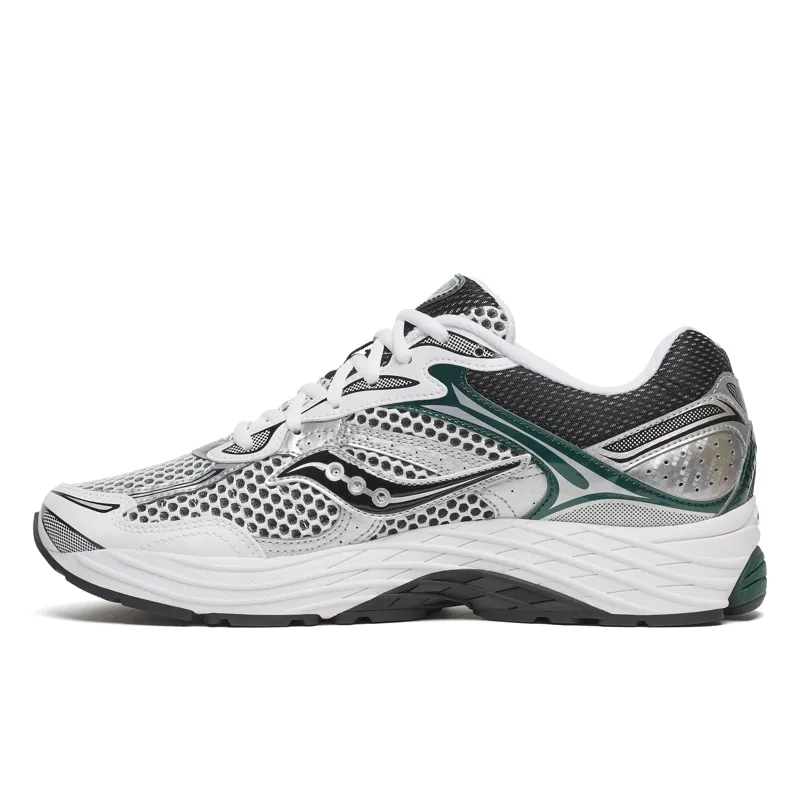 Saucony Progrid Omni 9 - White/Pine Green-2
