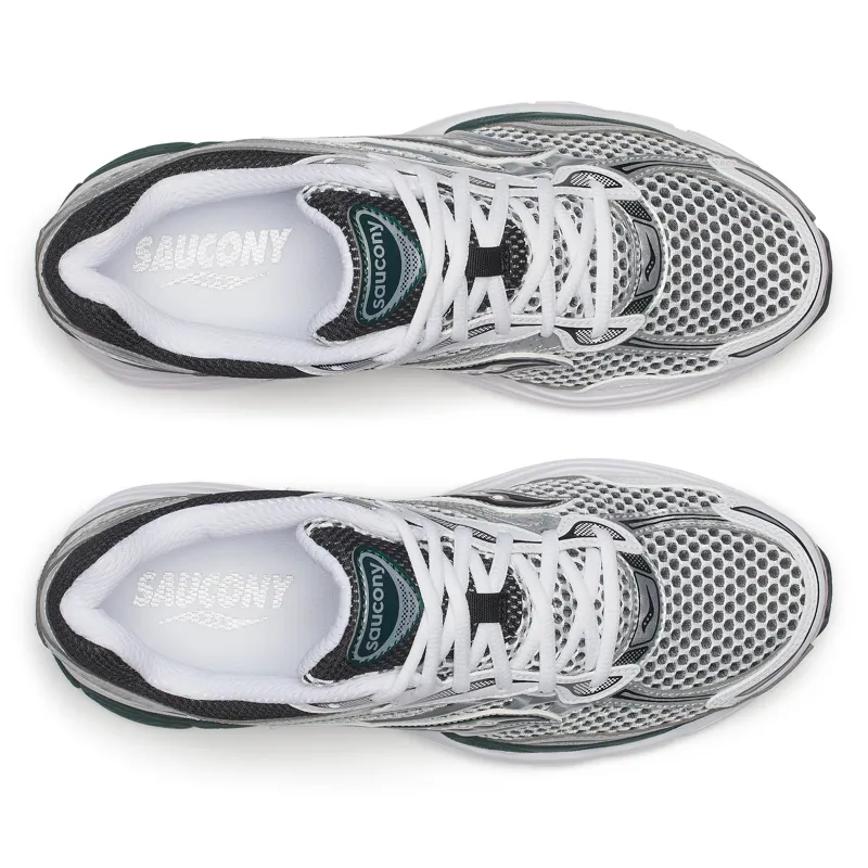 Saucony Progrid Omni 9 - White/Pine Green-4