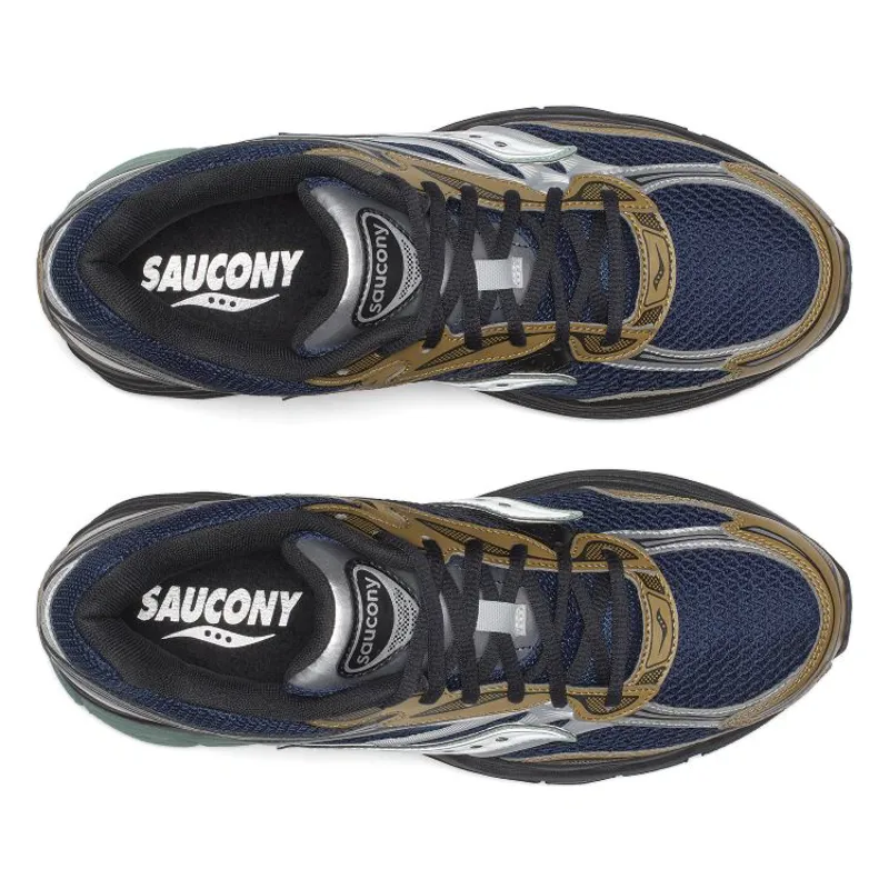 Saucony Progrid Omni 9 - Brown/Navy-4
