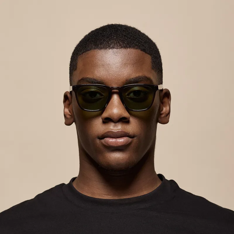 Tens Weston Sunglasses - Charcoal/Evergreen-3
