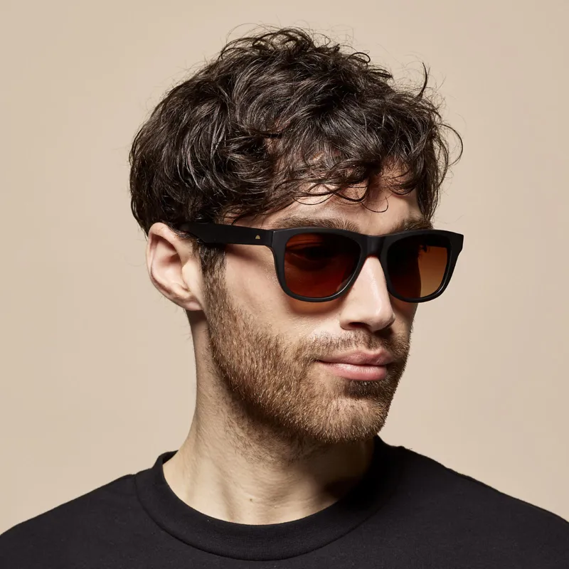 Tens Classic Sunglasses - Matte Black/Original-3