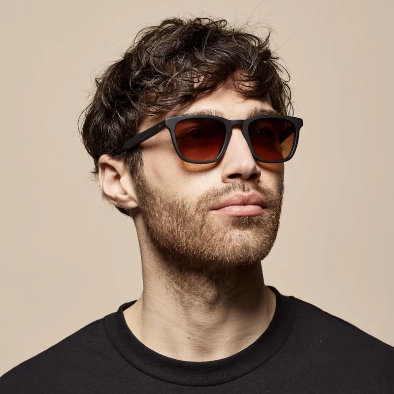 Tens Weston Sunglasses - Matte Black/Original-3