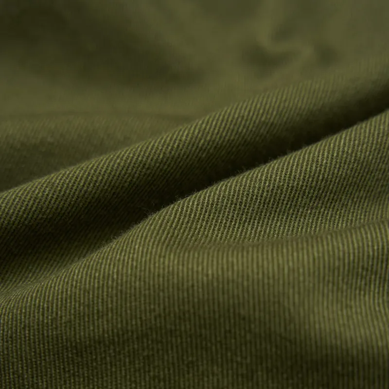 Universal Works Bakers Jacket - Olive Green-2