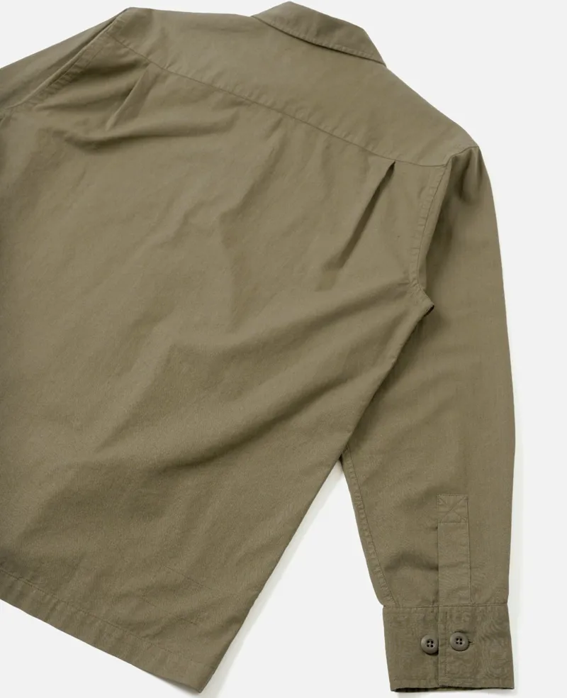 Universal Works Fatigue Shirt - Olive-1
