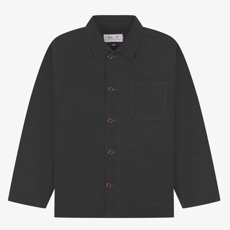 Uskees 3001 Overshirt - Charcoal