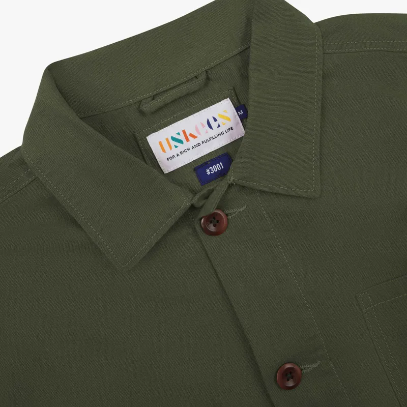 Uskees 3001 Overshirt - Coriander-2