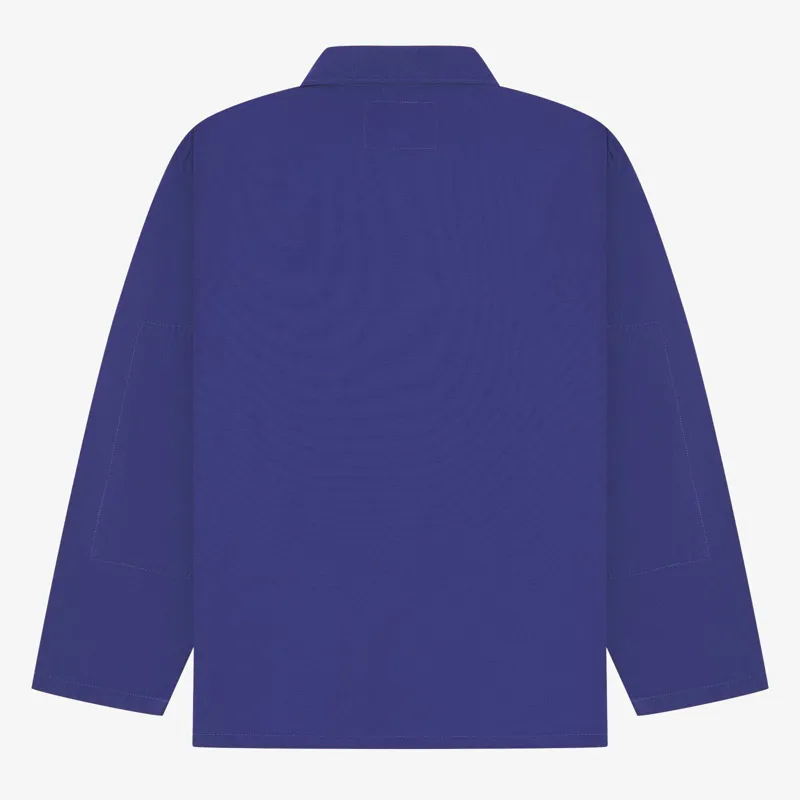 Uskees 3001 Overshirt - Ultra Blue-1